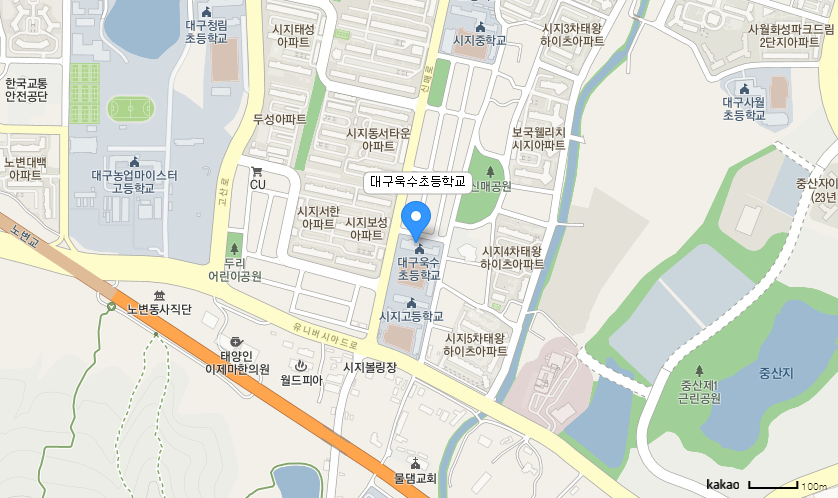학교 찾아오시는 길 지도